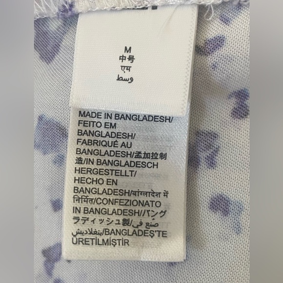 Caralyn MIRAND DROP FLORAL PRINT WITH RUFFLE WRAP MIDI DRESS TIE WAIST EUC SZ M - Picture 11 of 11